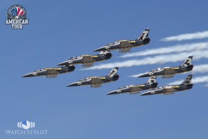 Breitling Jet Team in Formation