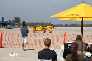 Embery Riddle Plane From the Breitling VIP Area