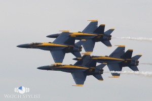 The Blue Angles in Formation