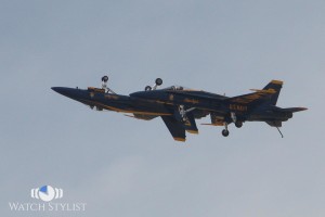 The Blue Angles Upside Down with Landing Gear Down