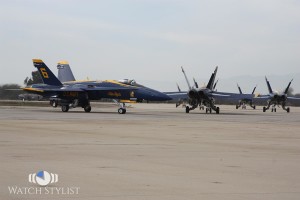 The Blue Angles Taking Off